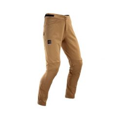 Spodnie rowerowe (+spodenki kolarskie z pampersem w zestawie) LEATT Pant. Brązowe szorty męskie LEATT, l, bez wzorów, z materiału, casualowe. Za 549.00 zł.