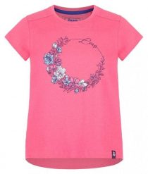 Dziecięca koszulka Loep Banee 116 - miękka bawełna z kolorowym nadrukiem. T-shirty i topy dla dziewczynek Lowa, bez wzorów, z bawełny, bez ramiączek. Za 43.24 zł.