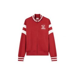 Bluza rozpinana Champion Time Capsule. Czerwone bluzy męskie Champion, m, bez wzorów, bez kaptura. Za 422.00 zł.