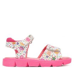 Sandały Agatha Ruiz de la Prada. Białe sandały dziewczęce Agatha Ruiz de la Prada, bez zapięcia. Za 109.99 zł.