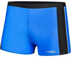 Bokserki pływackie męskie Aqua Speed Jason. Czarne kąpielówki męskie Aqua-Speed, m, bez wzorów, z dzianiny, do pływania. Za 60.00 zł.