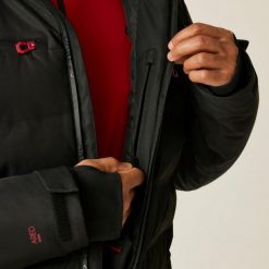 Kurtka narciarska Dare 2B Speed II. Czarne kurtki męskie Dare 2b, m, bez wzorów, z materiału, długie, z kapturem, narciarskie. Za 359.99 zł.