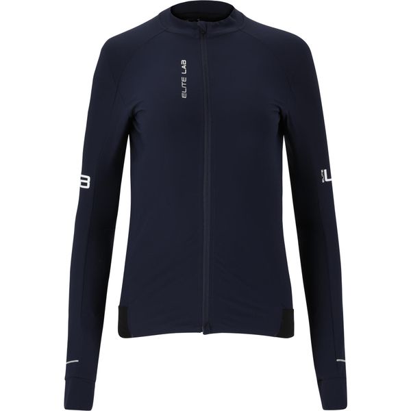 Damski jersey z długim rękawem Elite Lab Elite X1. Niebieskie bluzy sportowe damskie ELITE LAB, bez wzorów, z jersey, rowerowe. Za 364.50 zł.