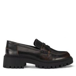 Loafersy Jenny Fairy. Brązowe mokasyny damskie Jenny Fairy. Za 129.99 zł.