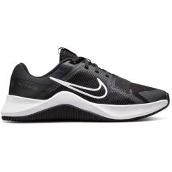 Buty treningowe damskie Nike MC Trainer 2. Czarne obuwie sportowe damskie Nike, bez wzorów, z gumy, na fitness i siłownię. Za 431.00 zł.
