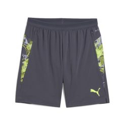 Męskie szorty piłkarskie IndividualCUP PUMA Galactic Gray. Szare krótkie spodenki sportowe męskie Puma, m, bez wzorów, na fitness i siłownię. Za 146.15 zł.
