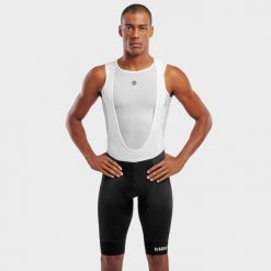 Spodenki rowerowe z szelkami męskie Mortirolo. Białe buty sportowe męskie SIROKO, z nylonu, bez zapięcia, rowerowe. Za 508.00 zł.