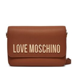 Torebka LOVE MOSCHINO. Brązowe torebki do ręki damskie Love Moschino, bez wzorów, klasyczne, bez dodatków. Za 619.99 zł.