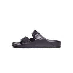 Klapki męskie Birkenstock Arizona. Brązowe klapki męskie Birkenstock, z materiału. Za 299.00 zł.