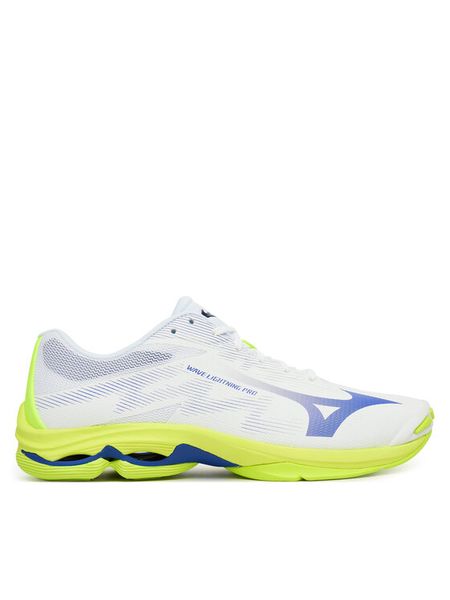 Mizuno Buty halowe Wave Lightning Pro V1GA2660 39 Biały. Białe buty sportowe męskie Mizuno, z materiału, bez zapięcia. Za 413.99 zł.
