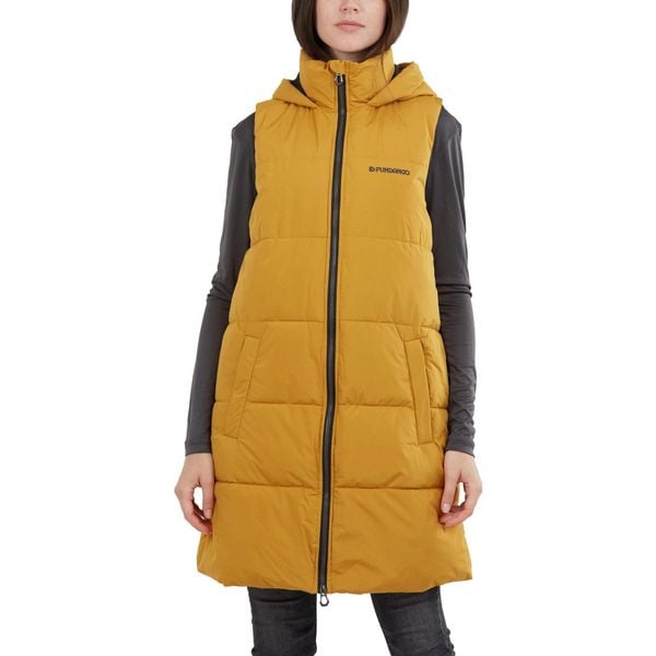Kamizelka damska Fundango Scarlet Padded. Żółte kurtki damskie Fundango, na zimę, s, bez wzorów, bez kaptura. Za 319.90 zł.