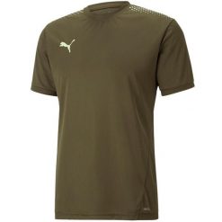 T-shirt męski treningowy Puma DryCell 658167 04. Białe koszulki sportowe męskie Puma, m, bez wzorów, bez kołnierzyka, bez ramiączek, do piłki nożnej. Za 65.00 zł.