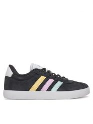 Adidas Sneakersy Vl Court 3.0 JH8725 Szary. Szare buty sportowe dziewczęce Adidas, bez wzorów, ze skóry, bez zapięcia. Za 219.99 zł.