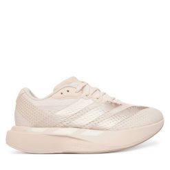 Buty do biegania adidas. Czerwone obuwie sportowe damskie Adidas, bez wzorów, do biegania. Za 439.99 zł.