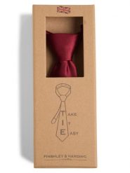 Finshley & Harding London krawat na zamek błyskawiczny wykonany z jedwabiu Mężczyźni Jedwab czerwony, ONE SIZE. Czerwone krawaty i muchy Finshley & Harding London, do pracy, bez wzorów, z jedwabiu, biznesowe. Za 149.95 zł.