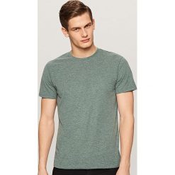 Melanżowy t-shirt - Turkusowy. Niebieskie t-shirty męskie Reserved. Za 29.99 zł.