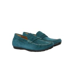 Mokasyny z weluru TBS Sadilac. Niebieskie mokasyny męskie TBS, z weluru. Za 319.00 zł.