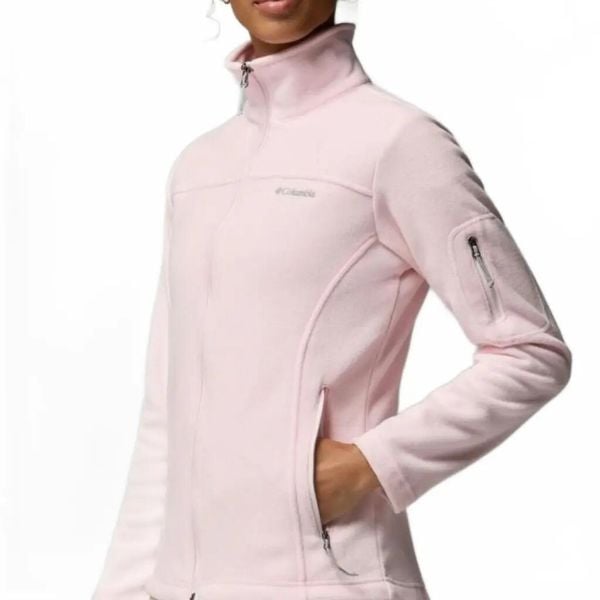 Bluza Columbia Fast Trek Ii Różowa. Czerwone bluzy damskie Columbia, l, bez wzorów, z tkaniny, bez kaptura. Za 219.00 zł.