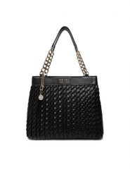 Nine West Torebka CEO-DAKOTA-II-LDA8007 Czarny. Czarne torebki do ręki damskie Nine West, bez wzorów, z materiału, bez dodatków. Za 299.99 zł.