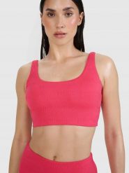 GÓRA OD BIKINI DAMSKI STRÓJ 4F KĄPIELOWY S F084. Czerwone bikini damskie 4f, s, bez wzorów. Za 47.69 zł.