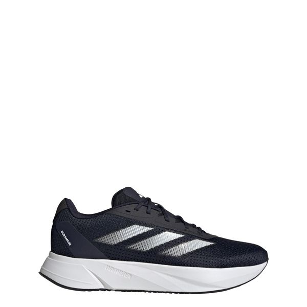 Buty do biegania dla dorosłych Adidas Duramo SL. Białe buty sportowe męskie Adidas, z materiału, bez zapięcia, do biegania. Za 239.00 zł.