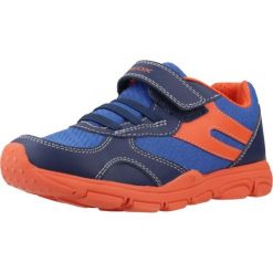 Buty GEOX J NEW TORQUE BOY Niebieski. Niebieskie trekkingi męskie Geox, trekkingowe. Za 195.99 zł.