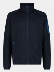CMP Polar 3H60747N Niebieski Regular Fit. Niebieskie bluzy męskie CMP, m, bez wzorów, z polaru, bez kaptura. Za 199.99 zł.