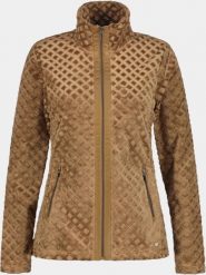 Sweter Damski Luhta Ahmas. Brązowe swetry damskie Luhta, na jesień, l, bez wzorów, z materiału, eleganckie, bez kołnierzyka, bez ramiączek, długie, bez kaptura. Za 369.00 zł.