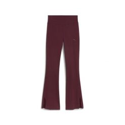Damskie rozkloszowane legginsy HER z wysokim stanem PUMA Ruby Shimmer Red. Czerwone legginsy damskie Puma, l, bez wzorów. Za 159.00 zł.