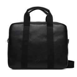 Torba na laptopa Calvin Klein. Czarne torby na laptopa męskie Calvin Klein, bez wzorów. Za 439.99 zł.