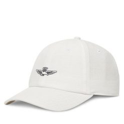 Czapka z daszkiem Aeronautica Militare. Białe czapki i kapelusze męskie Aeronautica Militare, bez wzorów. Za 269.99 zł.