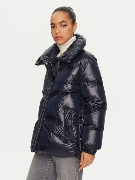 Woolrich Kurtka puchowa Aliquippa CFWWOU0925FRUT3085 Granatowy Regular Fit. Niebieskie kurtki damskie Woolrich, s, bez wzorów, z puchu, bez kaptura. Za 2,469.00 zł.