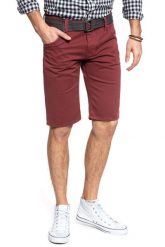 SPODENKI MUSTANG 5-Pocket-Short PORT 1007589 7139. Szorty męskie Mustang, bez wzorów, z materiału. W wyprzedaży za 69.99 zł.