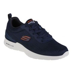 Buty treningowe męskie Skechers Skech air Dynamight Bliton. Niebieskie buty sportowe męskie Skechers, bez zapięcia, trekkingowe. Za 349.99 zł.