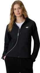 Berg Outdoor Kurtka damska softshell 4F F546 czarna 4FWSS26TSOFF546 20S 2XL. Czarne kurtki sportowe damskie BERG OUTDOOR, s, bez wzorów, z softshellu, bez kaptura, outdoorowe. Za 299.98 zł.