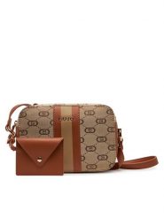 Liu Jo Torebka M Camera Case AA5159 T3846 Brązowy. Brązowe listonoszki damskie Liu Jo, bez wzorów, z materiału, bez dodatków. Za 309.99 zł.