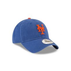 Czapka z daszkiem New Era New York Mets MLB Core Classic 2.0. Niebieskie czapki i kapelusze męskie New Era, bez wzorów, sportowe. Za 186.50 zł.