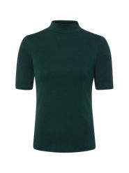 Brookshire Koszulka Kobiety Bawełna zielony, S. Zielone t-shirty damskie brookshire, s, bez wzorów, z bawełny, biznesowe, bez kołnierzyka. Za 99.95 zł.