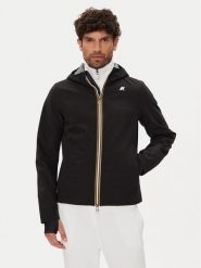 K-Way Kurtka przeciwdeszczowa Jacko K5123GW Czarny Regular Fit. Czarne kurtki męskie K-Way, l, bez wzorów, z syntetyku, bez kaptura. Za 1,139.00 zł.