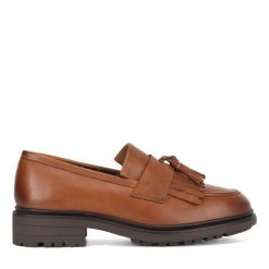 Loafersy Sergio Bardi. Brązowe mokasyny damskie Sergio Bardi. Za 329.99 zł.
