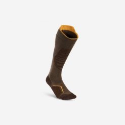 Skarpety Stat 900 merino długie. Skarpety męskie SOLOGNAC, bez wzorów, z materiału. Za 64.99 zł.