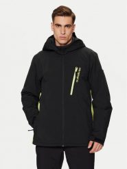 Quiksilver Kurtka narciarska Morton EQYTJ03458 Czarny Modern Fit. Czarne kurtki sportowe męskie Quiksilver, na zimę, m, bez wzorów, z syntetyku, narciarskie. Za 569.99 zł.