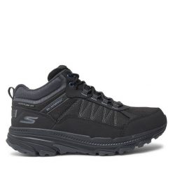 Buty do biegania Skechers. Czarne obuwie sportowe damskie Skechers, bez wzorów, do biegania. Za 359.99 zł.