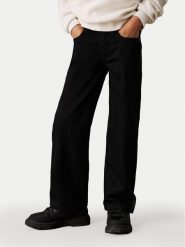 Calvin Klein Jeans Jeansy Skater IB0IB02185 D Czarny Regular Fit. Czarne jeansy dla chłopców Calvin Klein Jeans, z bawełny. Za 219.99 zł.
