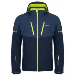 Kurtka narciarska męska Glemo Fobby, wodoodporna, 2XL. Niebieskie kurtki męskie ZEAGLE, na zimę, m, bez wzorów, sportowe, bez kaptura. Za 456.99 zł.