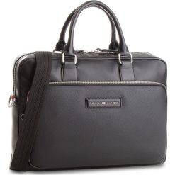 Torba na laptopa TOMMY HILFIGER - Corporate Mix Comput AM0AM03440 002. Czarne torby na laptopa męskie Tommy Hilfiger, ze skóry ekologicznej. W wyprzedaży za 599.00 zł.