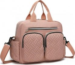 Kono KONO Torba do wózka Organizer dla Mamy Taty Rodzica Dziecka pojemna różowa. Czerwone torby i plecaki dziecięce Kono. Za 139.00 zł.