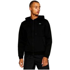 Męska kurtka sportowa Lacoste Czarny. Czarne bluzy męskie Lacoste, m, bez wzorów, bez kaptura. Za 616.90 zł.