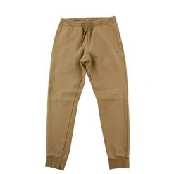 Second life - Lacoste spodnie dresowe męskie slim fit - Jak nowy. Brązowe spodnie sportowe męskie Lacoste, m, bez wzorów, z dresówki, do biegania. Za 149.06 zł.