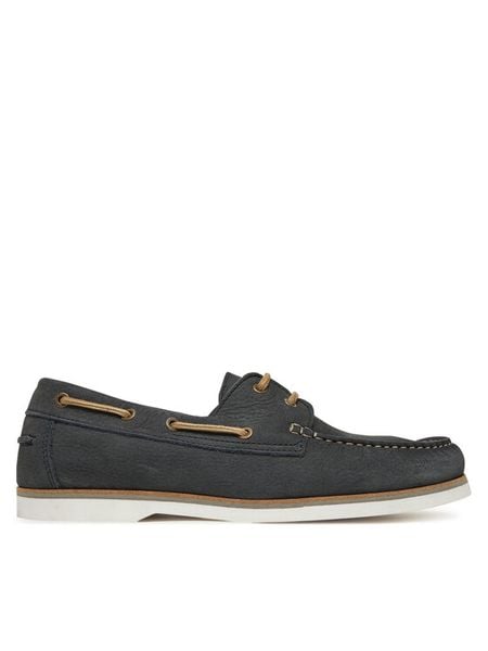 Marc O'Polo Półbuty RR1M3033 Granatowy. Niebieskie półbuty na co dzień męskie Marc O'Polo, ze skóry, bez zapięcia. Za 369.99 zł.